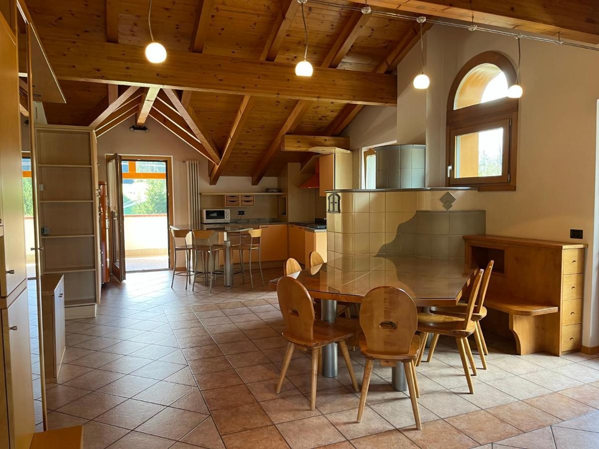 Appartamento Attico in Legno ad Andalo Esterno foto