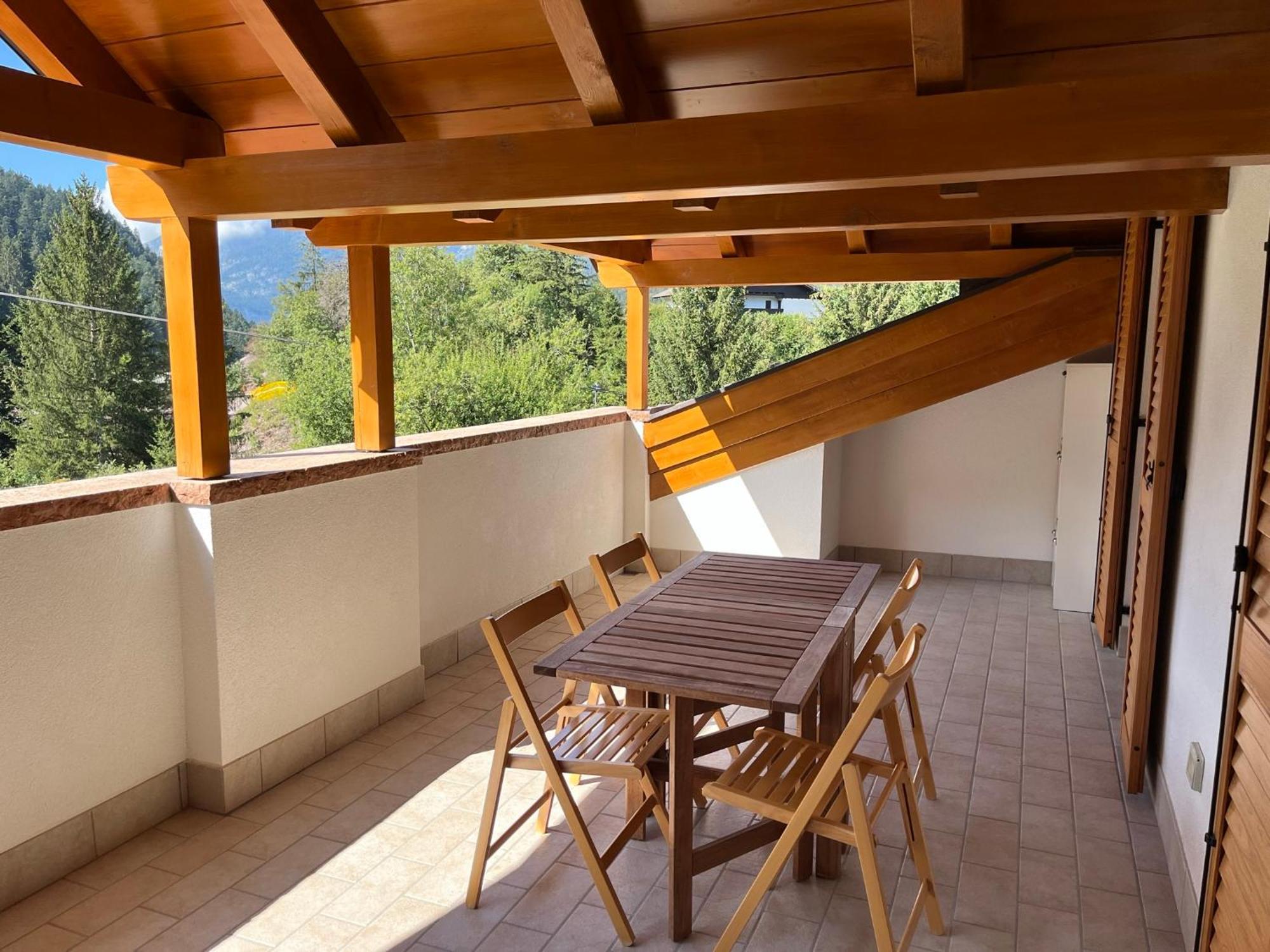 Appartamento Attico in Legno ad Andalo Esterno foto