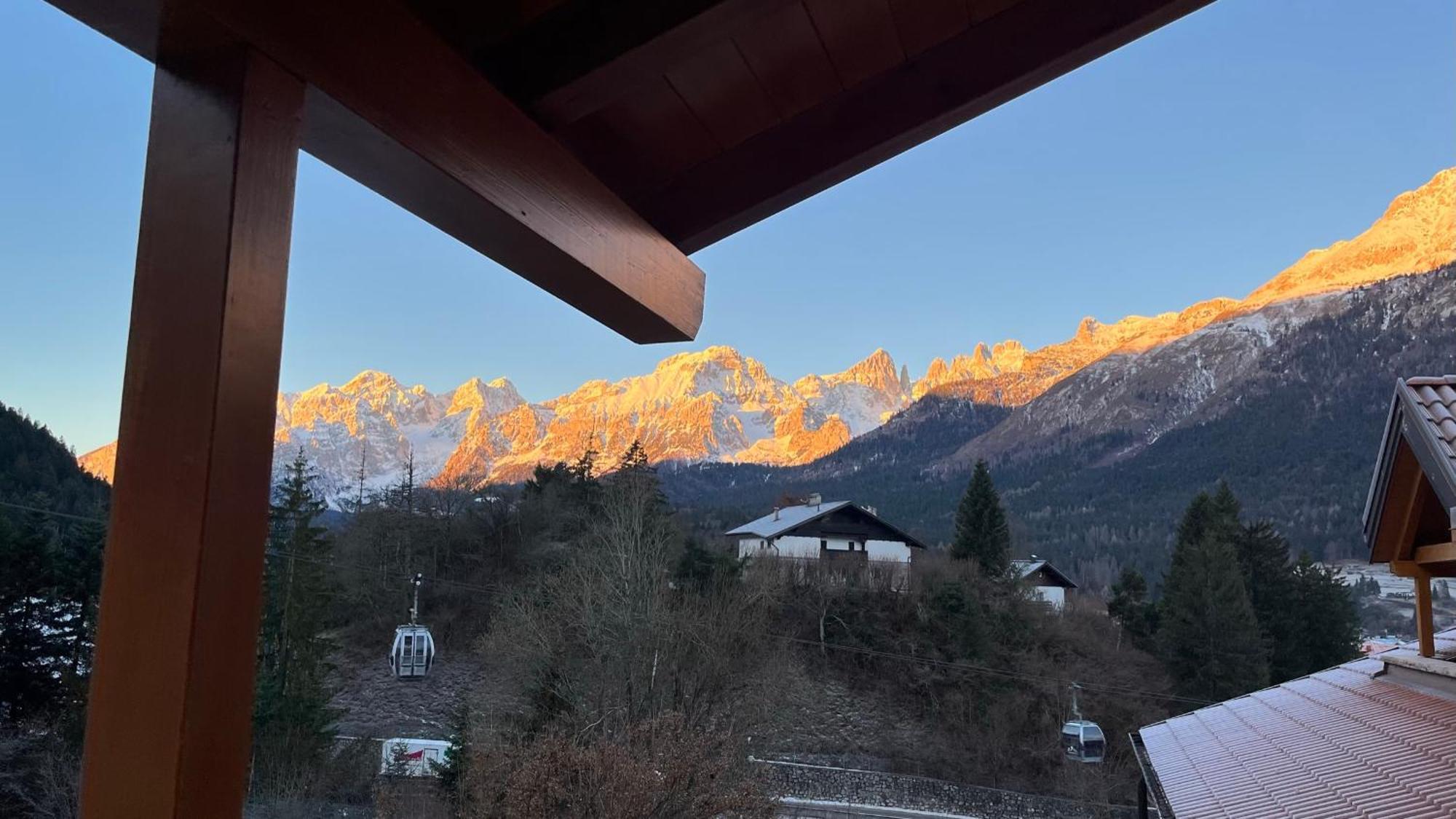 Appartamento Attico in Legno ad Andalo Esterno foto