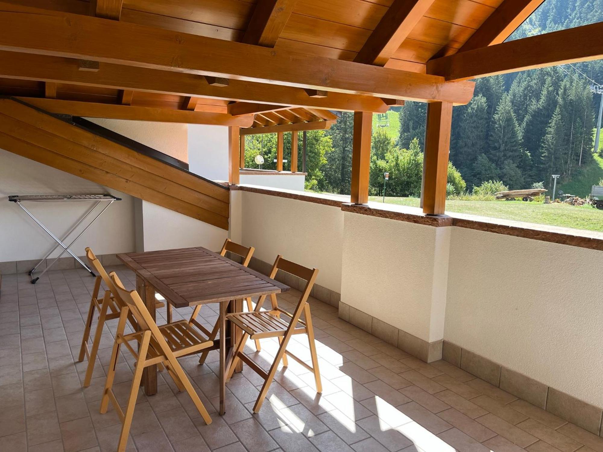 Appartamento Attico in Legno ad Andalo Esterno foto